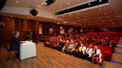 Başkan Taban İNESMEK kursiyerleriyle buluştu