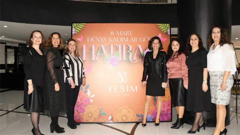 Yeşimli kadınlar 8 Mart’ı coşkuyla kutladı Yeşim Grup, 8 Mart Dünya Kadınlar Günü'ne özel olarak düzenlediği