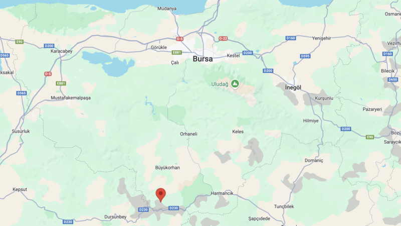 Bursa’da deprem! Bursa'nın Büyükorhan ilçesinde saat 00.41'de 3.3 büyüklüğünde deprem meydana geldi...
