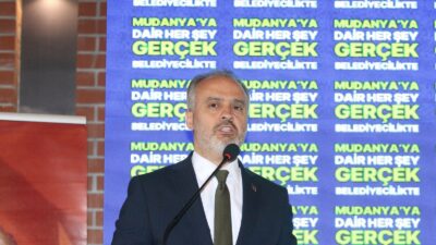 Bursa’da Başkan Aktaş’tan CHP’li başkana gönderme