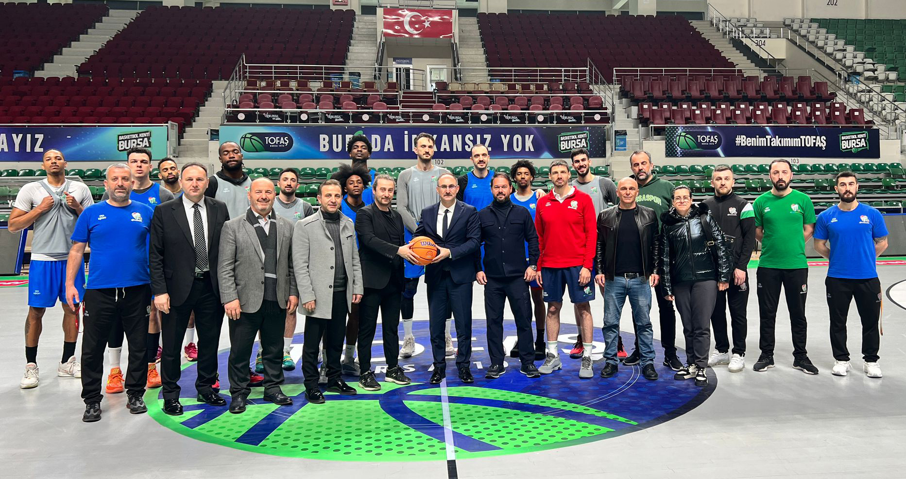 Potanın Timsahları’na üst düzey ziyaret! Genel Müdür Süleyman Şahin başarı diledi…