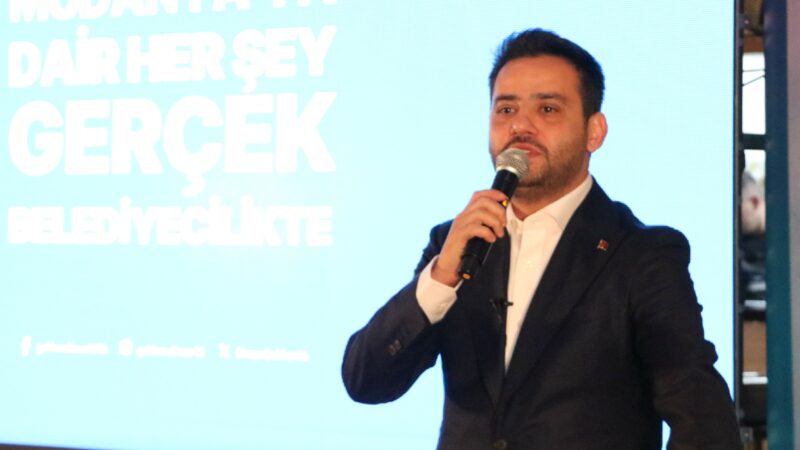 Cumhur İttifakı AK Parti Mudanya Belediye Başkan Adayı Gökhan Dinçer,