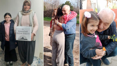 Yörükler bölgeden elini çekmedi! Depremzedeleri unutmadılar