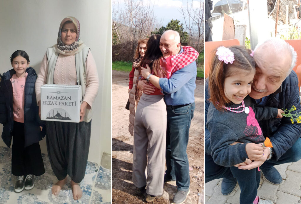 Yörükler bölgeden elini çekmedi! Depremzedeleri unutmadılar