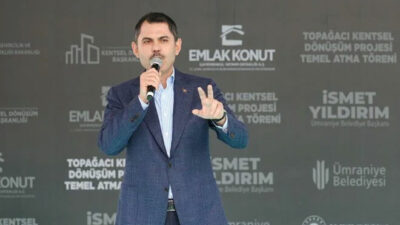 Murat Kurum: 81 ilde 72 milyon metrekare millet bahçesi bitiren bir anlayışla karşınızdayım