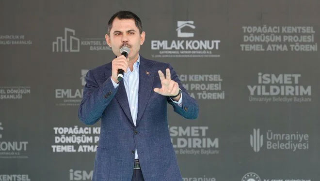 Murat Kurum: 81 ilde 72 milyon metrekare millet bahçesi bitiren bir anlayışla karşınızdayım