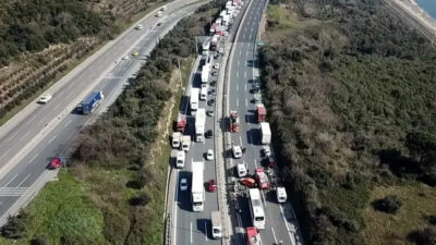 TEM Otoyolu’nda zincirleme kaza: 9 yaralı