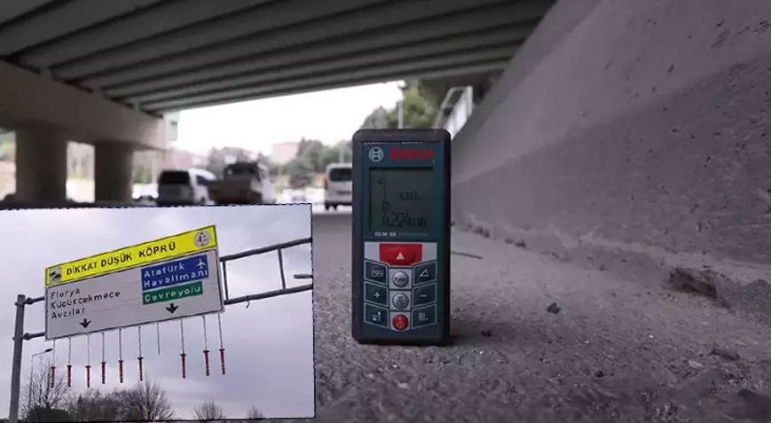 Ölüm köprüsü: Yüksekliği 4 metre 11 santimetre ölçüldü