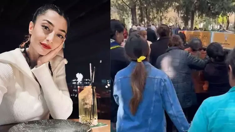 Eski eşinin öldürdüğü Mervegül’ün tabutunu kadınlar taşıdı