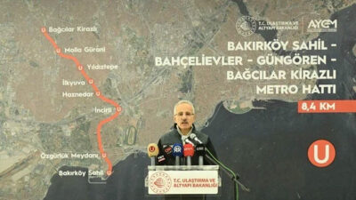 İstanbul’a yeni metro: Bakırköy Sahil-Bağcılar Kirazlı Metro Hattı yarın açılıyor