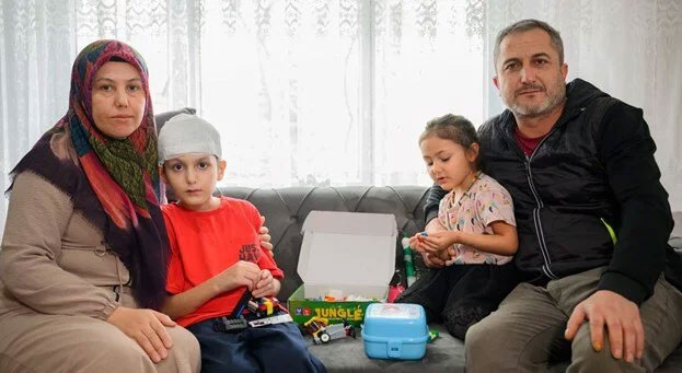 Köpeklerin saldırısına uğrayan Tunahan 3 ay sonra taburcu oldu