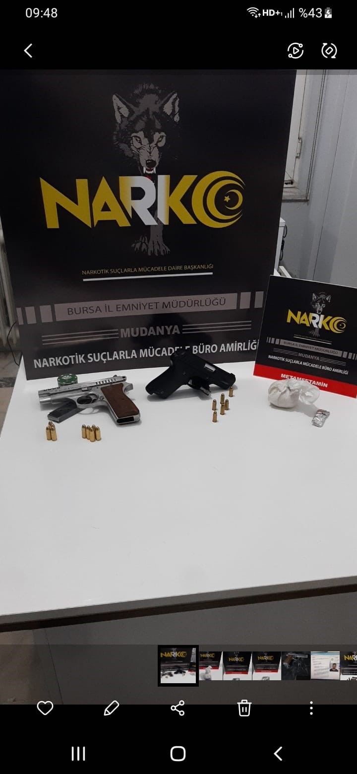 Bursa’da bağ evine uyuşturucu operasyonu