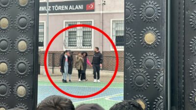 Bursa’da 4 öğrenci okulda mahsur kaldı, seslerini böyle duyurdular
