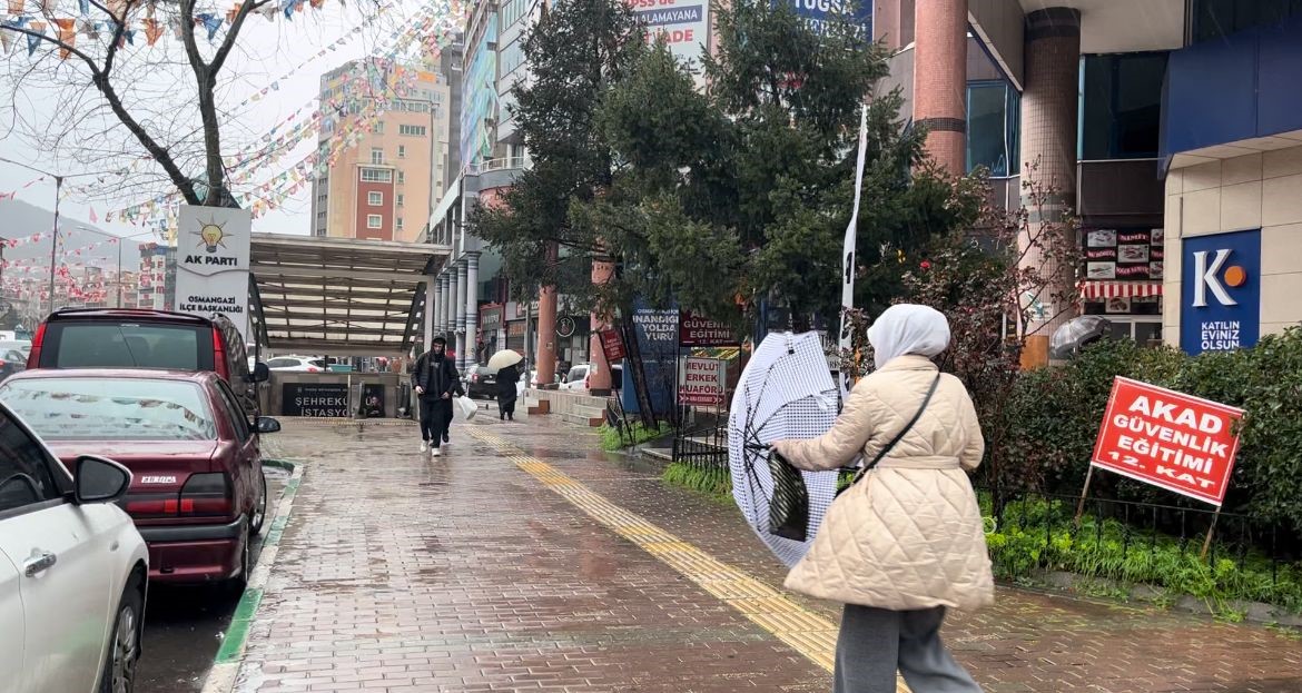 Pazar gününe dikkat! Meteoroloji’den Bursa’ya uyarı!
