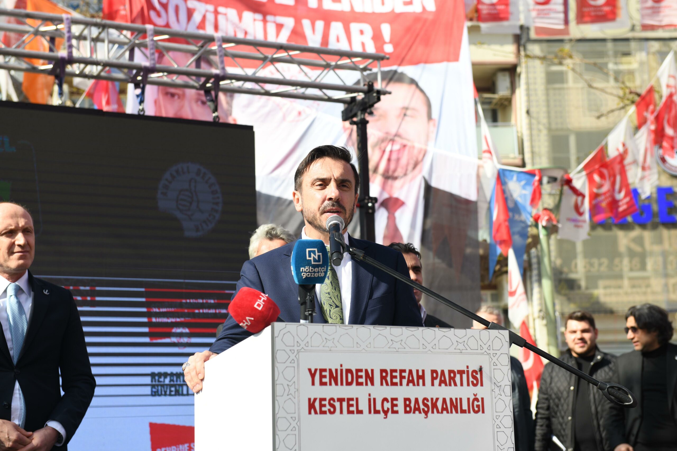 Kestel Belediye Başkan Adayı Önder Tanır, projelerini açıkladı Kestel Belediye Başkan Adayı Önder Tanır, projelerini açıkladı