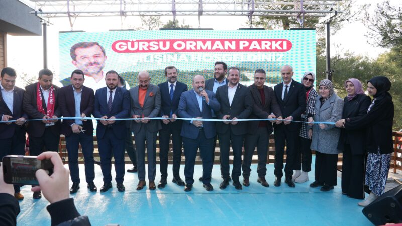 Seksen dönümlük alan üzerine kurulu Gürsu’nun yeni yaşam alanı Gürsu