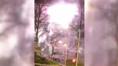 Fransa yeniden savaş alanına döndü: Karakola molotof saldırısı