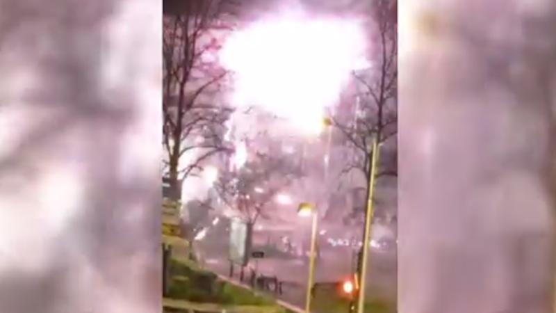 Fransa yeniden savaş alanına döndü: Karakola molotof saldırısı