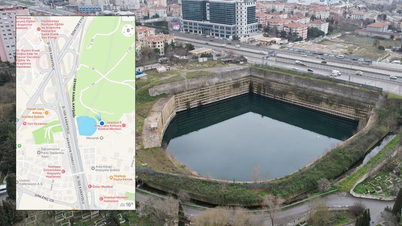 İnşaat suyla doldu, Google Maps ‘göl’ olarak algıladı İnşaat suyla doldu, Google Maps ‘göl’ olarak algıladı