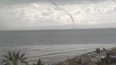 Marmara Denizi’nde hortum oluştu