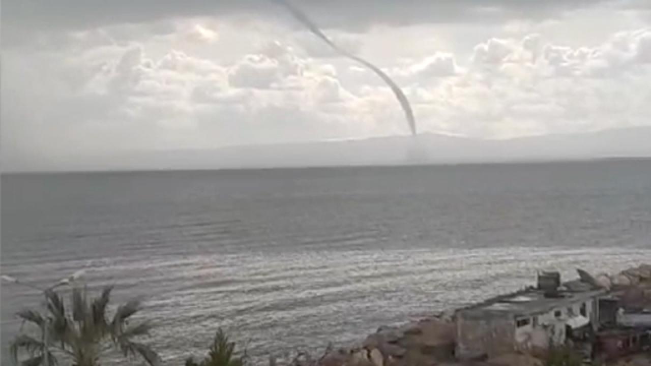Marmara Denizi’nde hortum oluştu