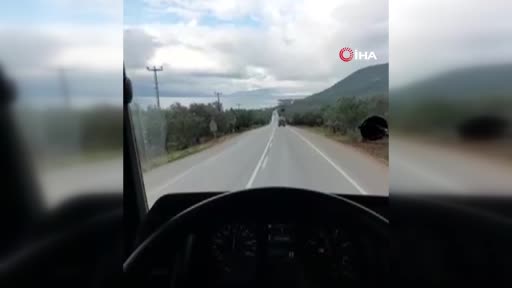 Bursa’daki korkunç kaza kamerada