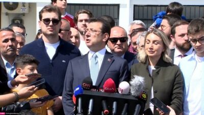 İstanbul Büyükşehir Belediye Başkanı ve Adayı İmamoğlu’dan ilk açıklama