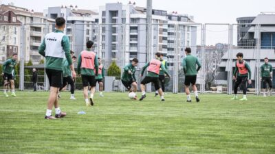 Bursaspor’da Zonguldak Kömürspor maçı hazırlıkları başladı