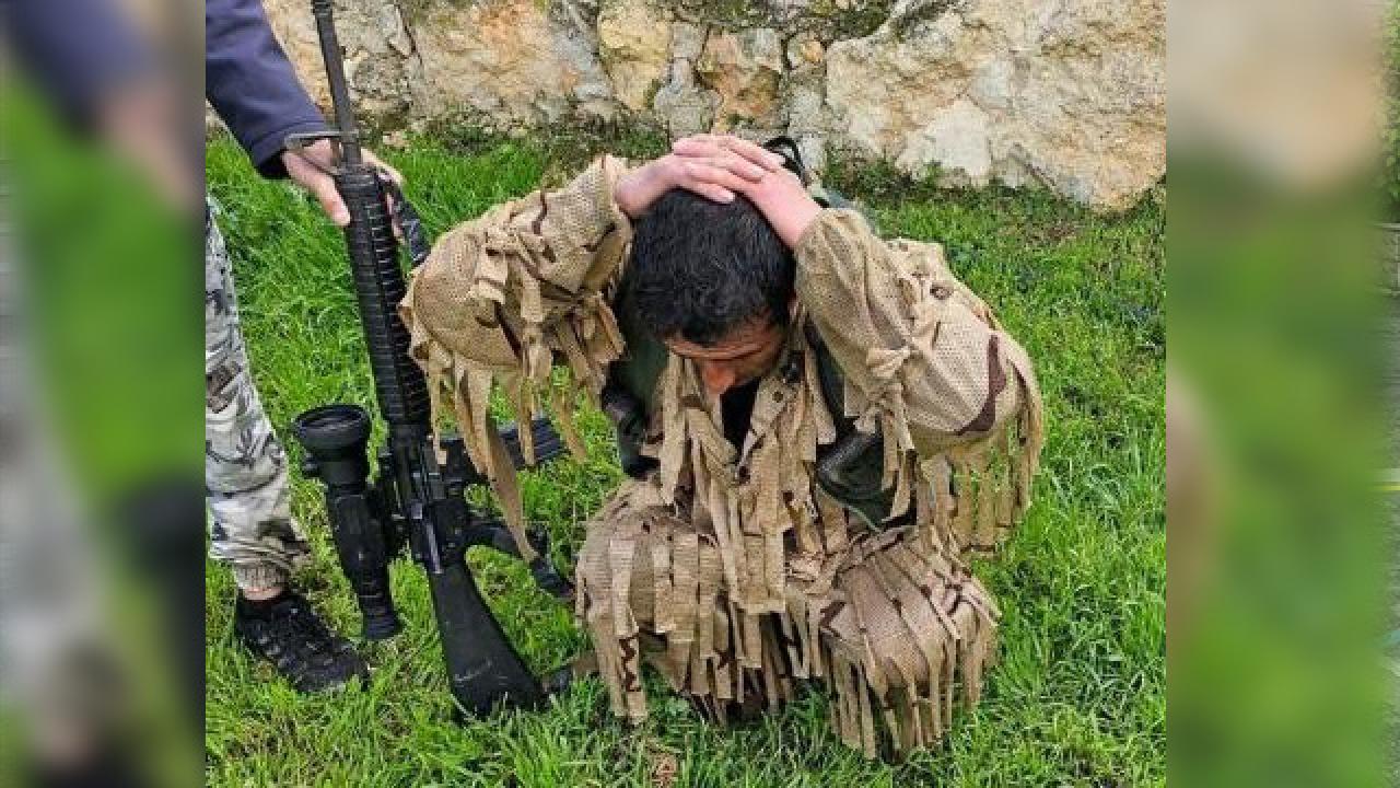 Zeytin Dalı Harekat alanına sızmaya çalışan terörist yakalandı