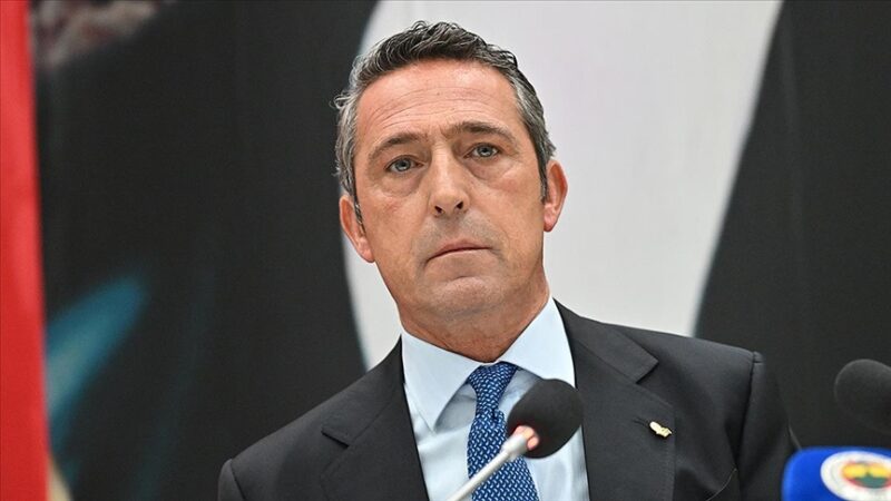 Fenerbahçe Kulübü Başkanı Ali Koç, "Böyle bir basın toplantısı yaptığım