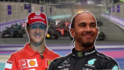 Schumacher ve Hamilton zirvede