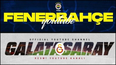 Galatasaray ve Fenerbahçe’nin YouTube kanalları, Avrupa’da ilk 10’u zorluyor