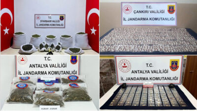 Zehir tacirlerine operasyon! 1,1 ton uyuşturucu ele geçirildi