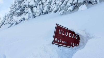 Uludağ’da kar kalınlığı ne kadar?