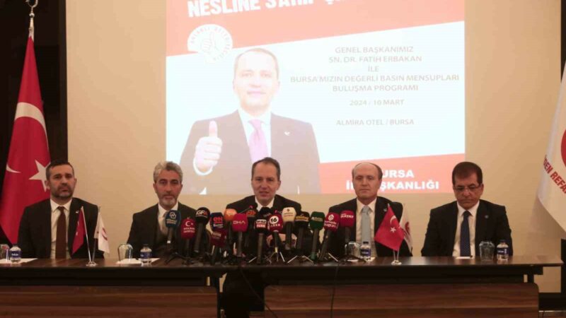 Yeniden Refah Partisi Genel Başkanı Dr. Fatih Erbakan, 31 Mart