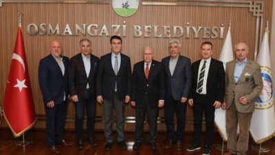 Bursaspor yönetiminden Başkan Dündar’a ziyaret