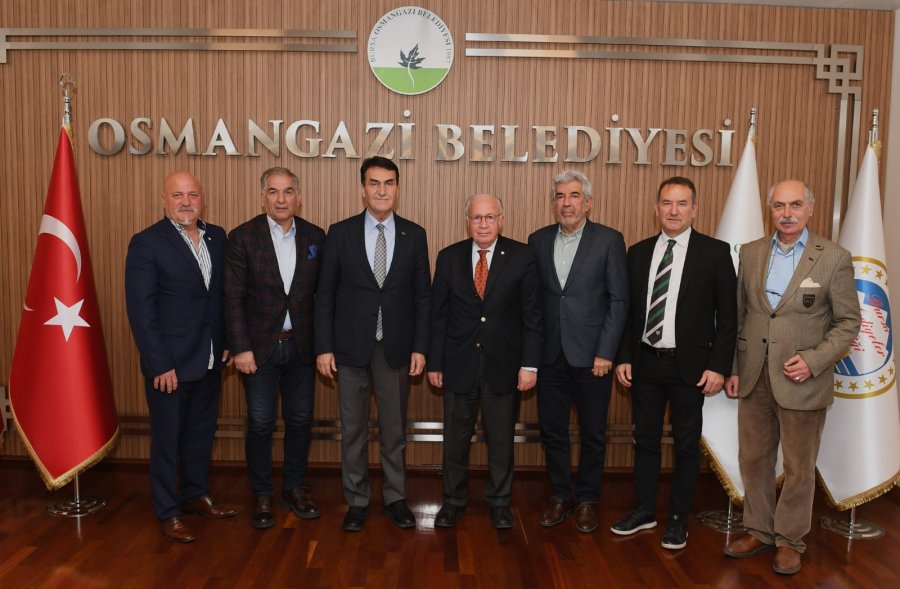 Bursaspor yönetiminden Başkan Dündar’a ziyaret