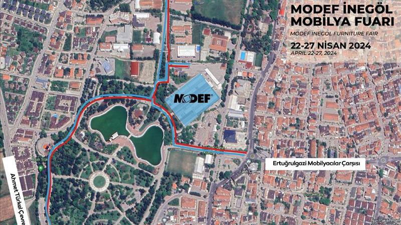 Bursa’nın bu ilçesinde trafiğe fuar ayarı