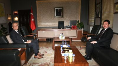 Başkan Erkan Aydın’dan ilk resmi ziyaret