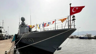 TCG Fırtına hücumbotu ziyarete açıldı