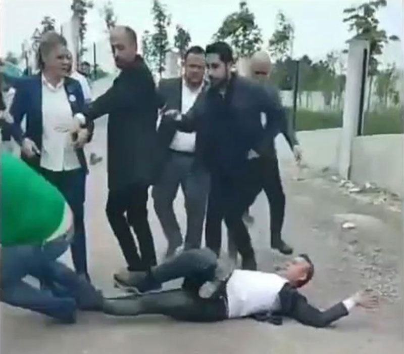 Kendini yere atan AK Partili meclis üyesi hakkında disiplin soruşturması