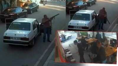 3 yıl önce kavga ettiği adamın kahvehanesine tüfekle ateş açtı