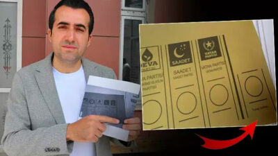 Oy pusulasında isminin yazılış şeklini görünce, itiraz etti: Daha yüksek oy bekliyordum