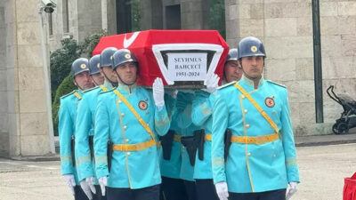 Meclis’te Şeyhmus Bahçeci için tören