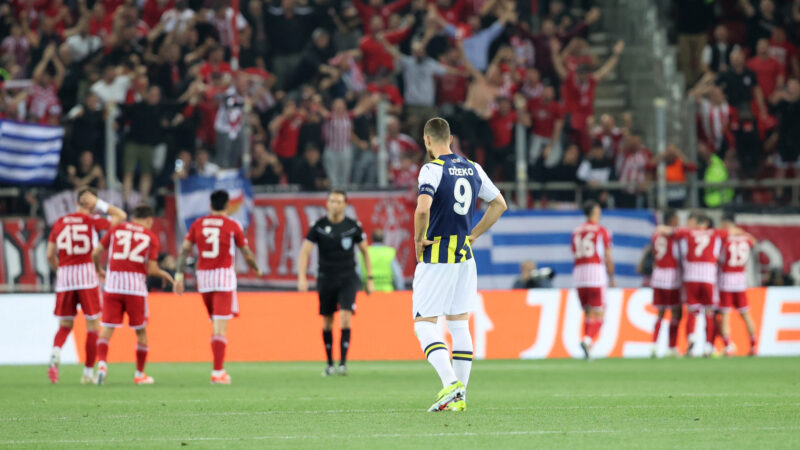 Fenerbahçe tur şansını İstanbul’a bıraktı Fenerbahçe, UEFA Avrupa Konferans Ligi çeyrek final ilk maçında Yunanistan'ın