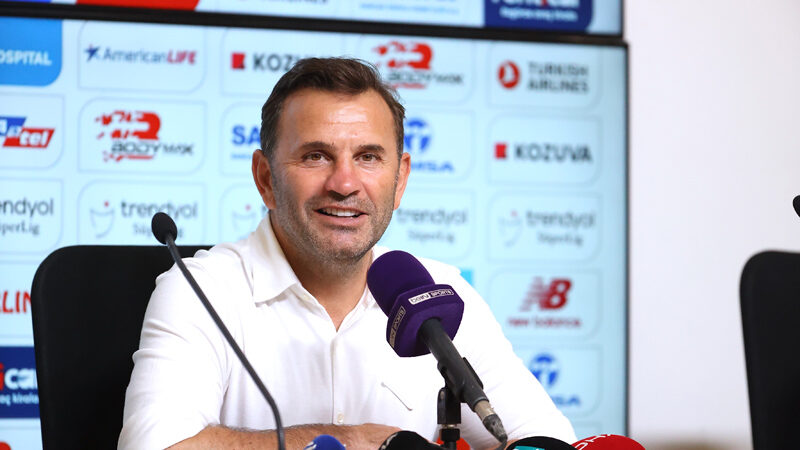 Okan Buruk’tan şampiyonluk sözleri Galatasaray Teknik Direktörü Okan Buruk, Trendyol Süper Lig'de Yukatel Adana
