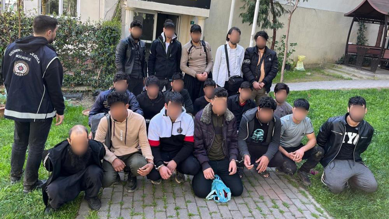 Bursa’da 19 düzensiz göçmen yakalandı