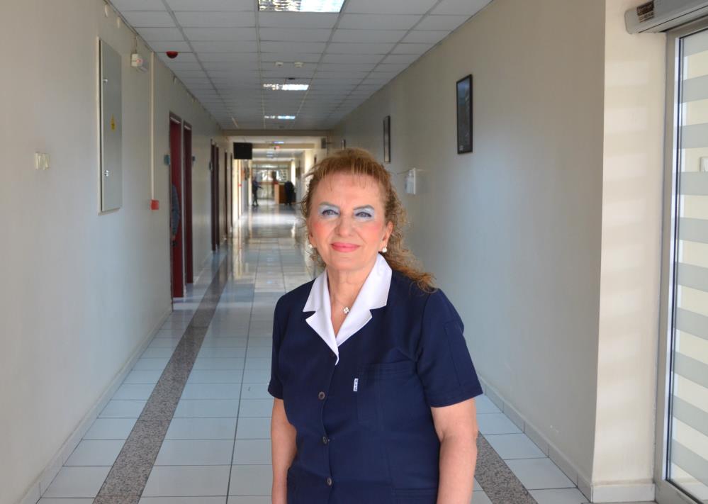 Bursa’da 45 yıldır görev yaptığı hasteneden emekli oldu