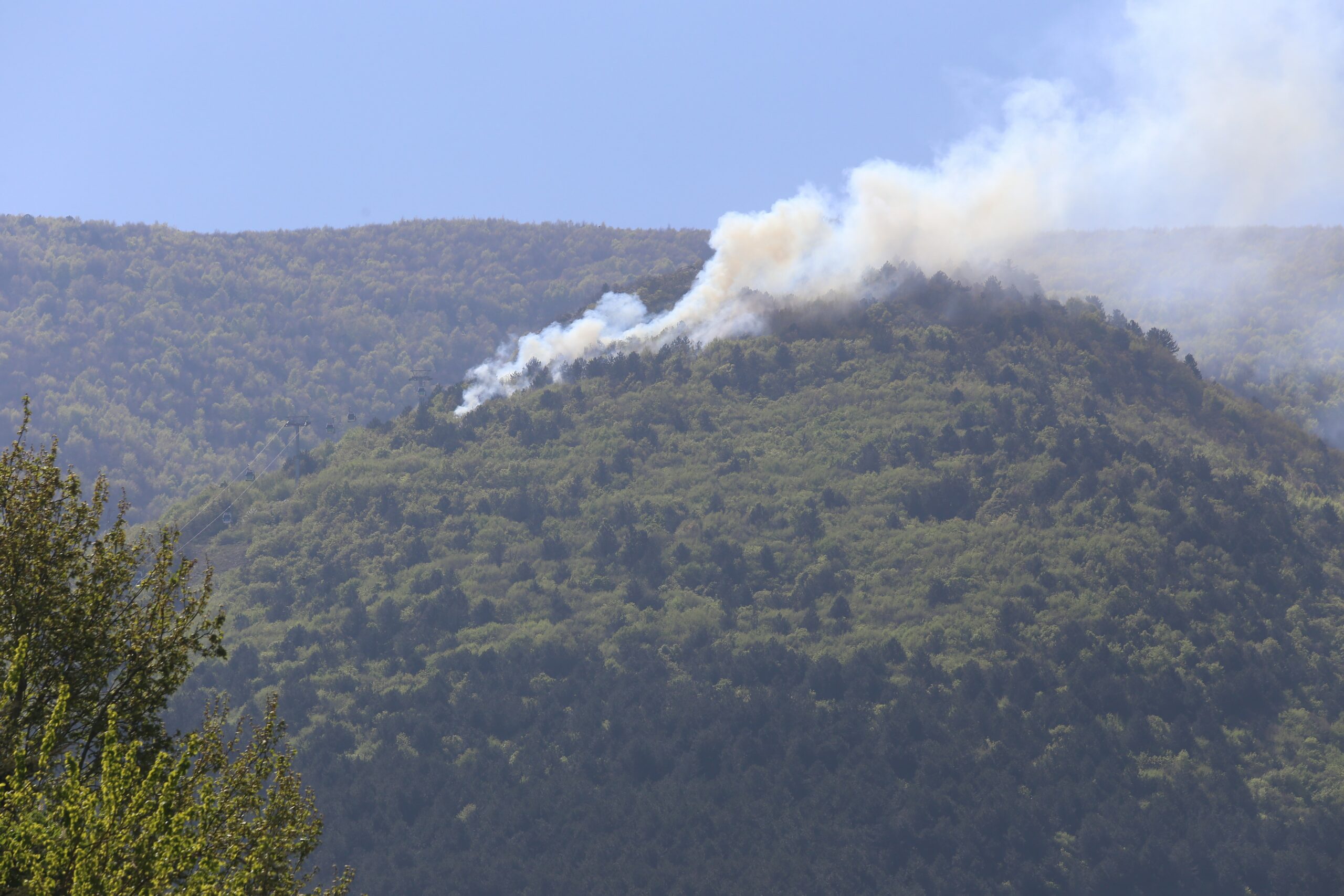 Bursa’da orman yangını kontrol altına alındı