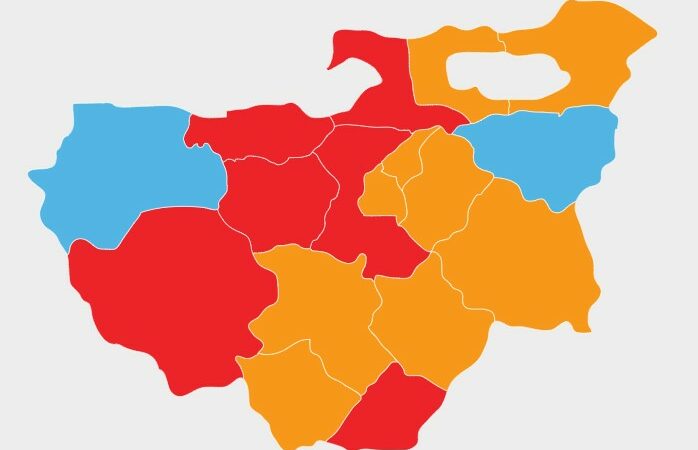 Bursa’da büyük değişim! İşte kesin olmayan sonuçlara göre Büyükşehir ve 17 ilçenin başkanları…